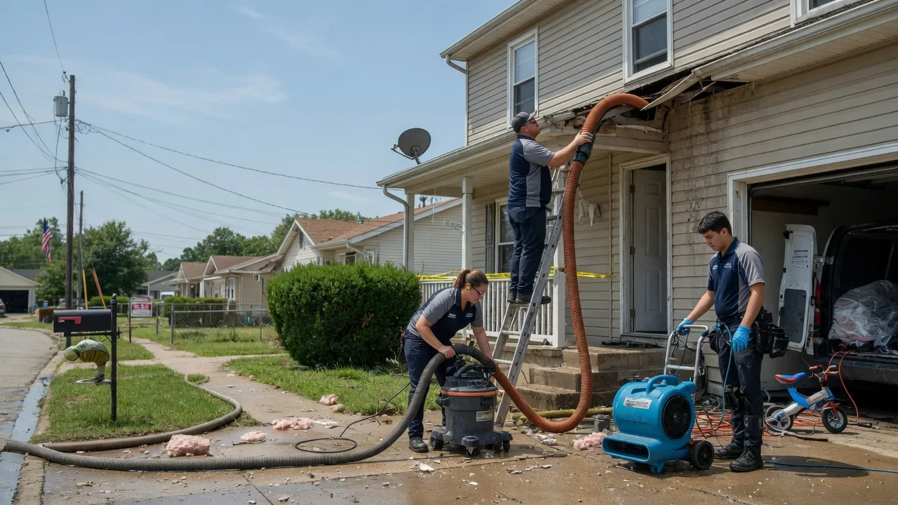 Water Damage Restoration in Elizabeth, IN near me